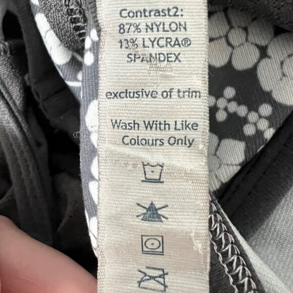 Lululemon Womens No Limits Tank Top Gray Soot Light Twiggy Printed Nimbus size 8 - Picture 14 of 16